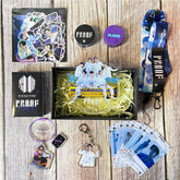 BTS PROOF Gift Set LOMOCARD Keychain Ins-Card Sticker Lanyard Tape Gift box (Copy)
